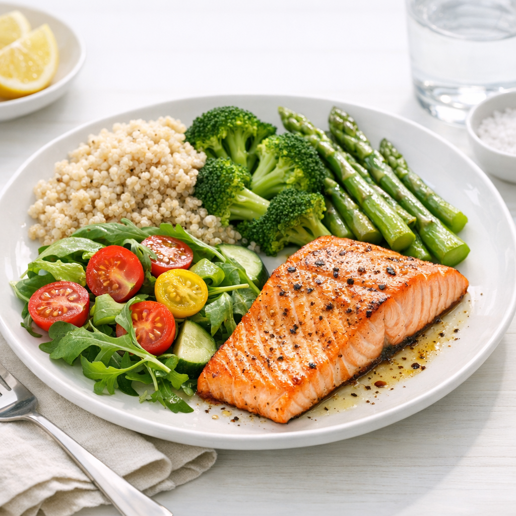 Tasapainoiset ateriat päivittäiseen ravitsemukseen